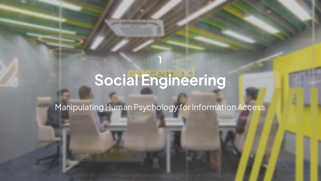 Slide 3 - Social Engineering