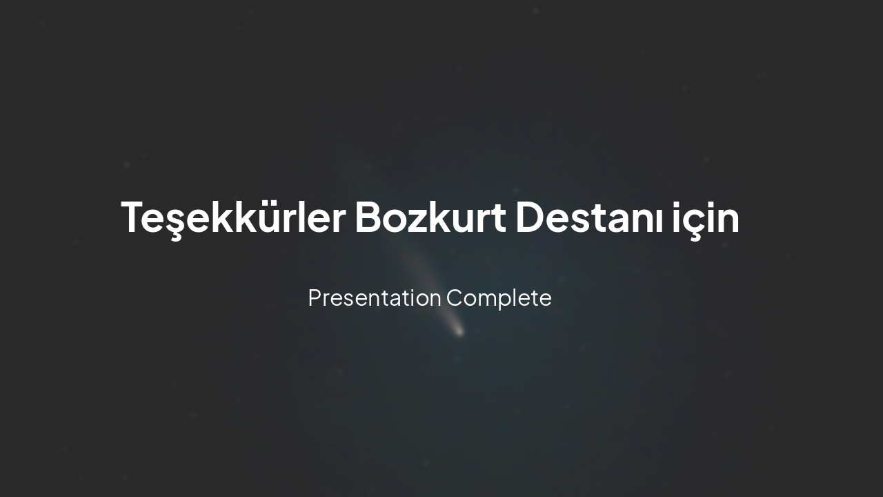 Slide 33 - Ultimate Conclusion