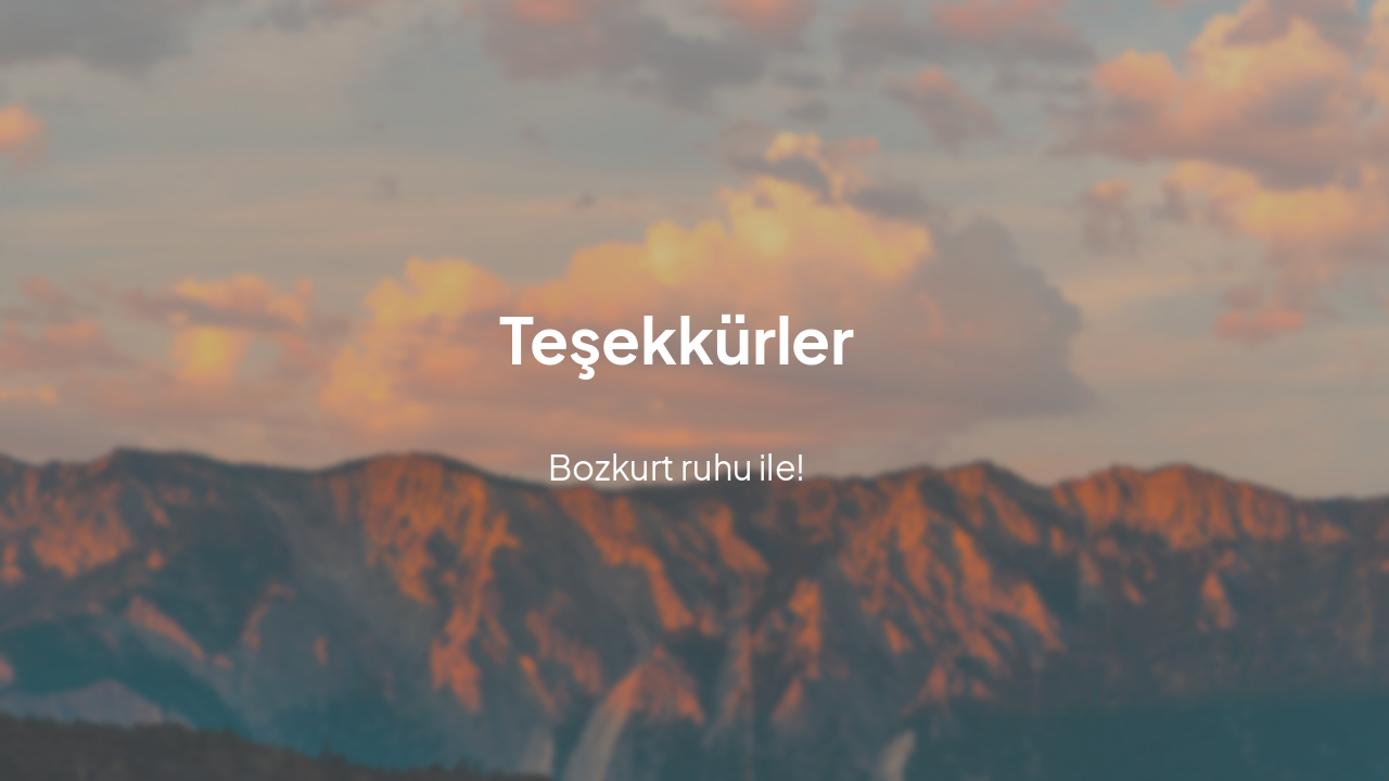 Slide 16 - Kapanış