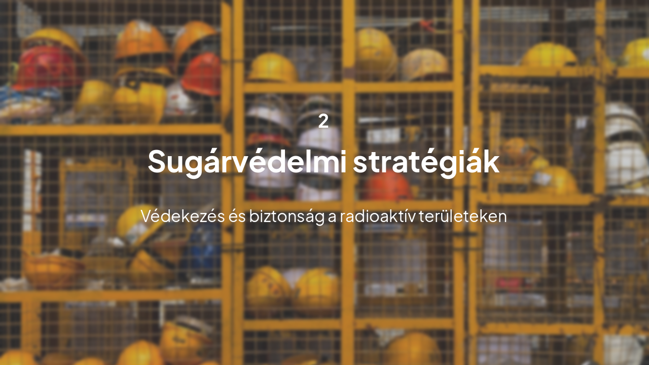 Slide 5 - Sugárvédelem