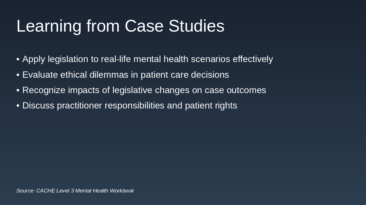 Slide 21 - Learning from Case Studies