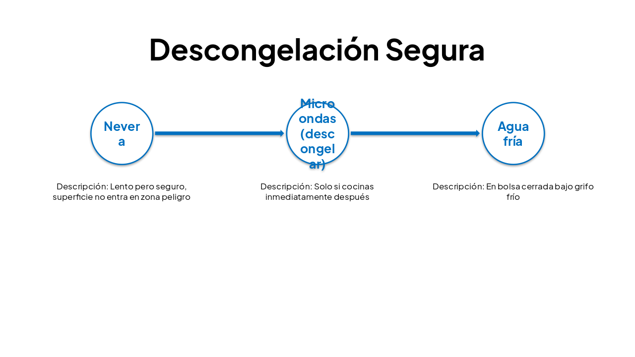 Slide 21 - Descongelación Segura