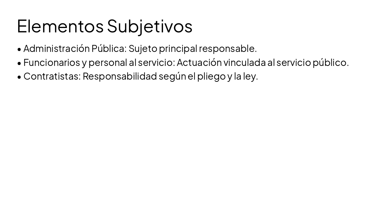 Slide 5 - Elementos Subjetivos