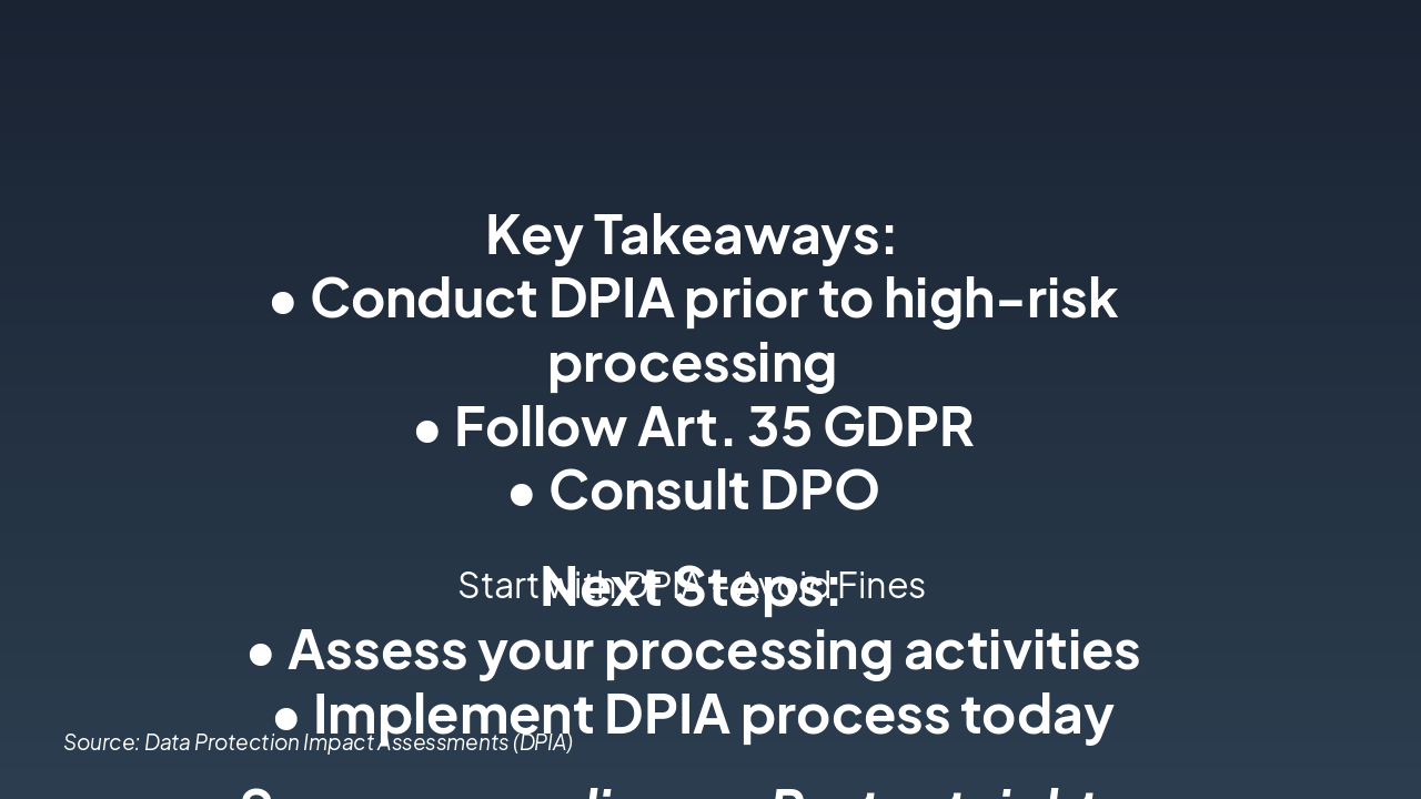 Slide 9 - Key Takeaways & Next Steps