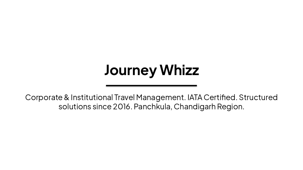 Journey Whizz: IATA-Certified Travel Experts
