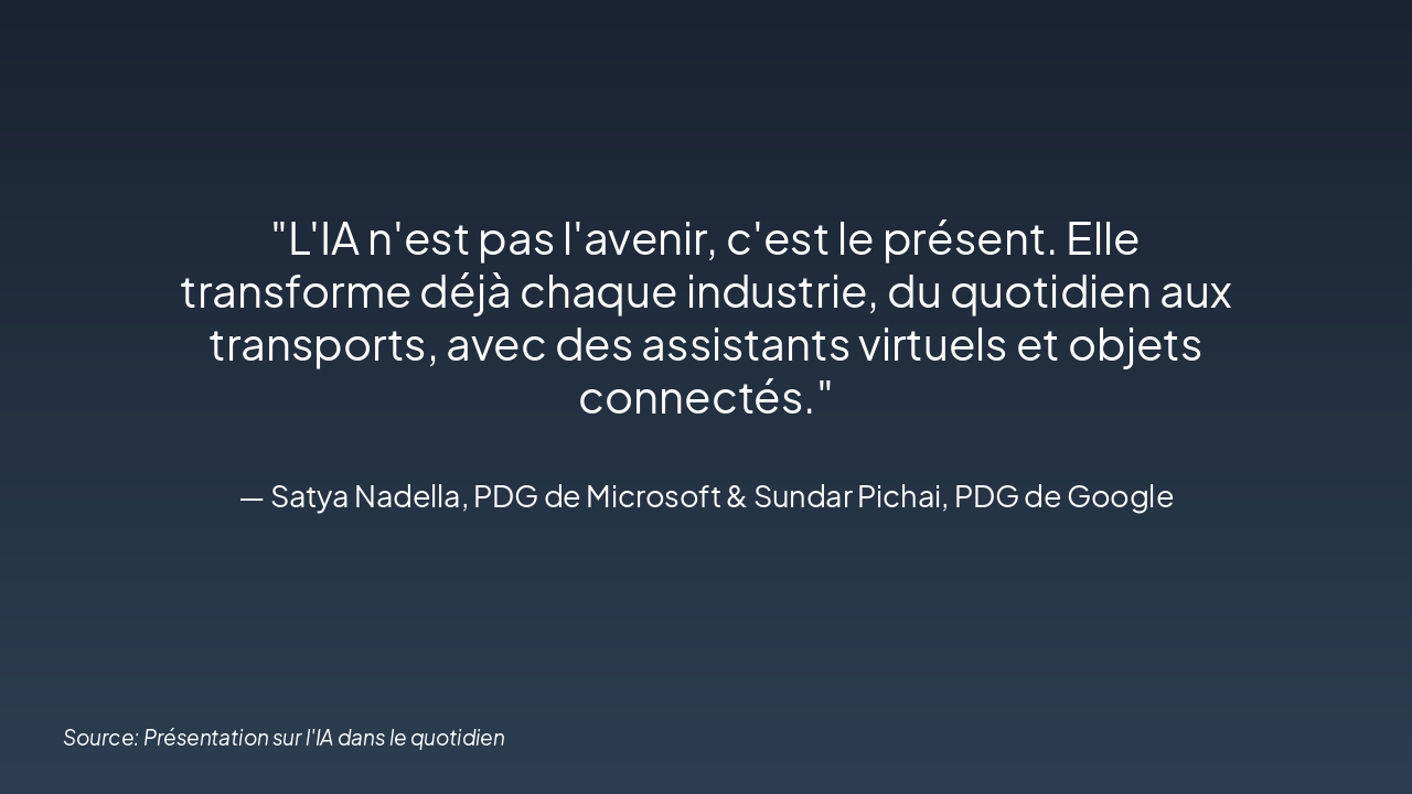 Slide 7 - Témoignages et Perspectives