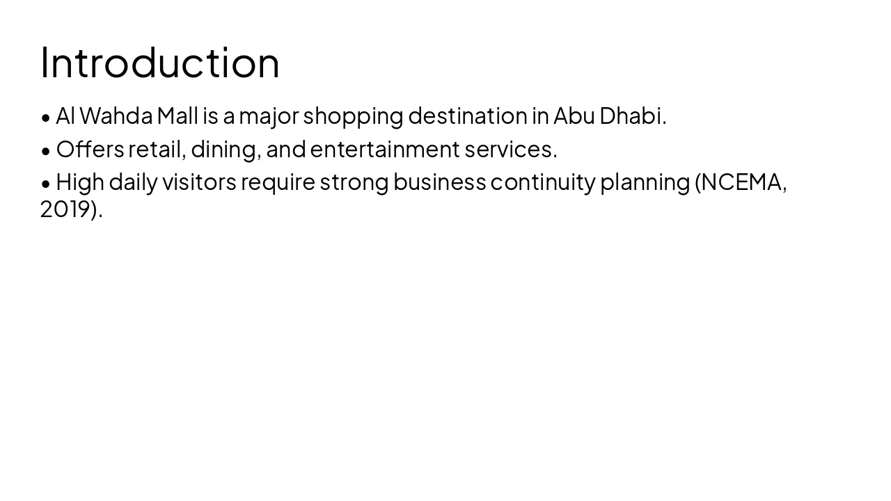 Slide 2 - Introduction