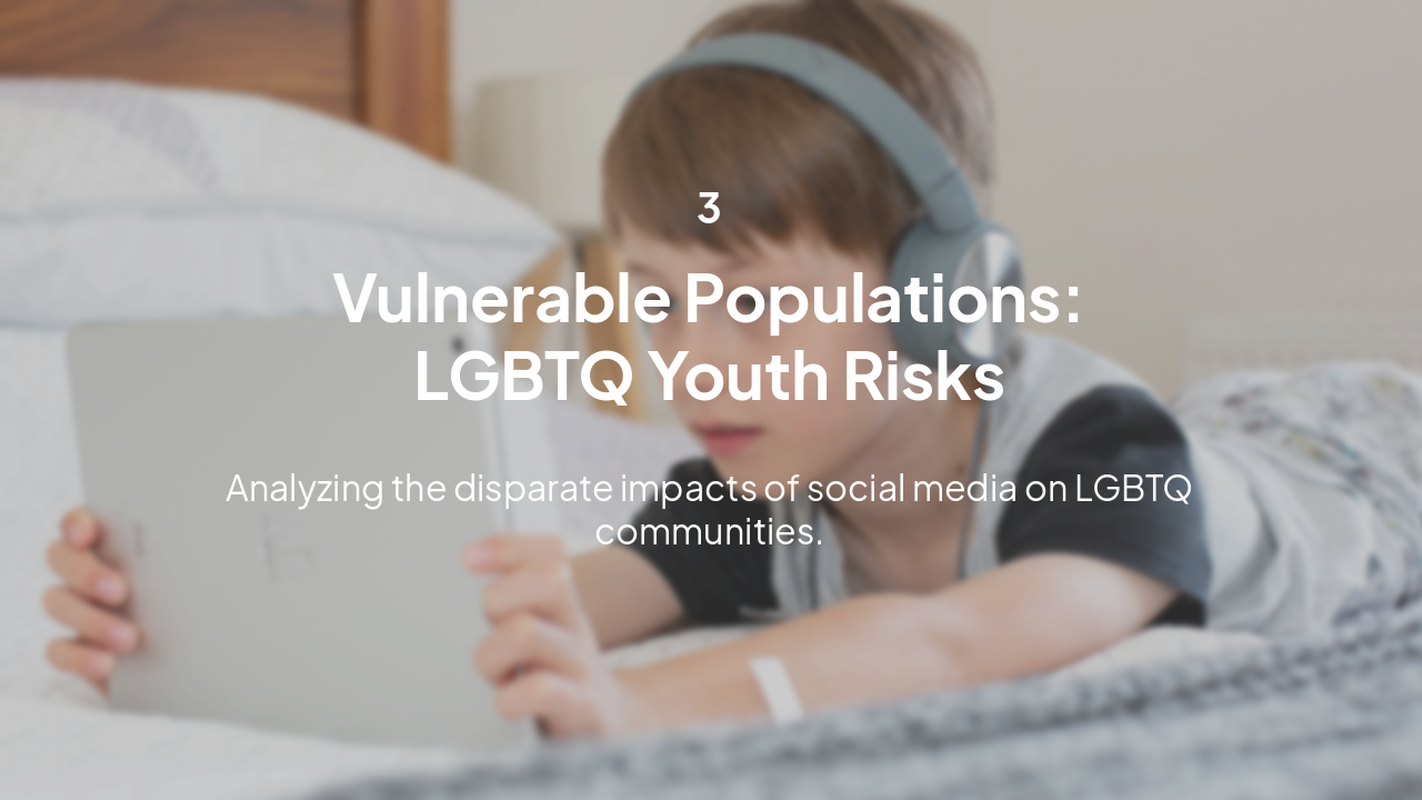 Slide 7 - LGBTQ Youth Vulnerability