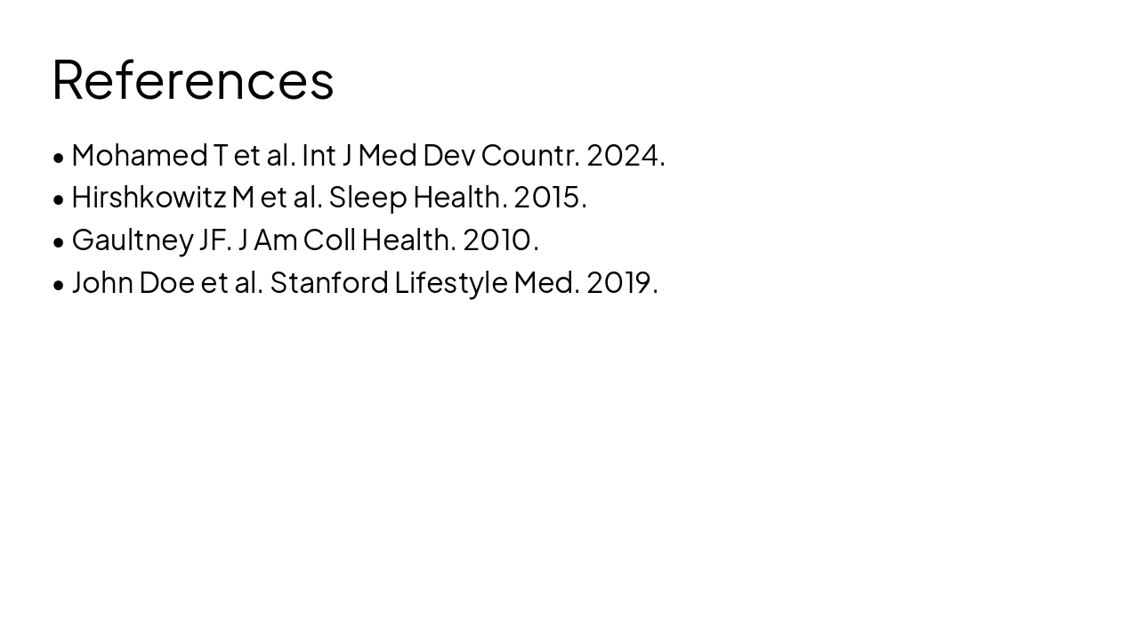 Slide 9 - References