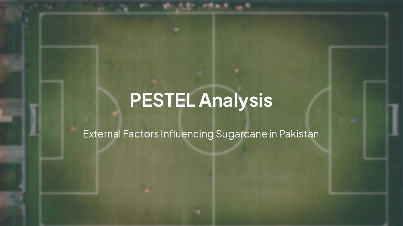 Slide 6 - PESTEL Analysis Overview