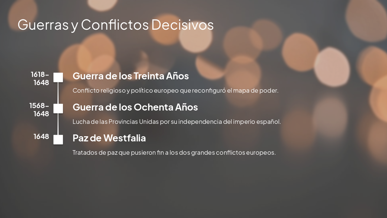 Slide 5 - Guerras y Conflictos Decisivos