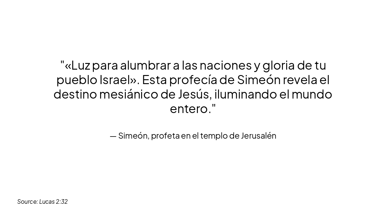 Slide 6 - Profecía de Simeón