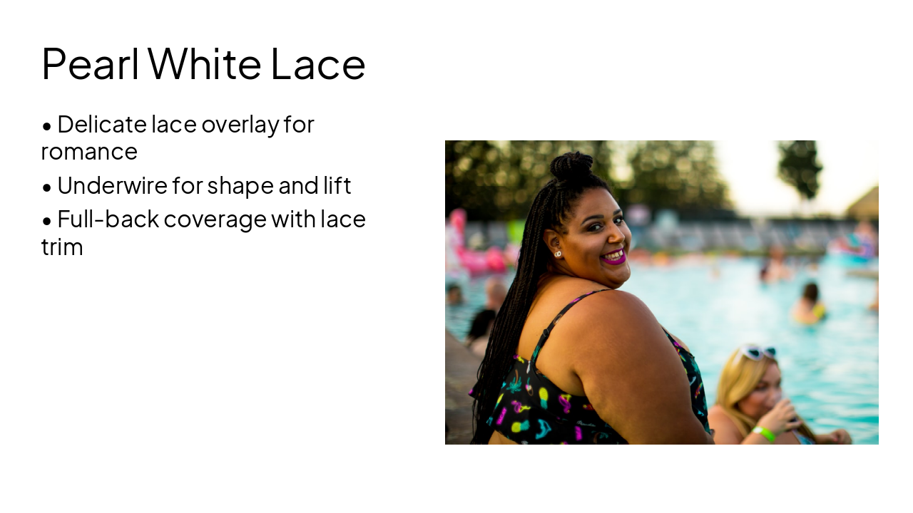 Slide 10 - Pearl White Lace