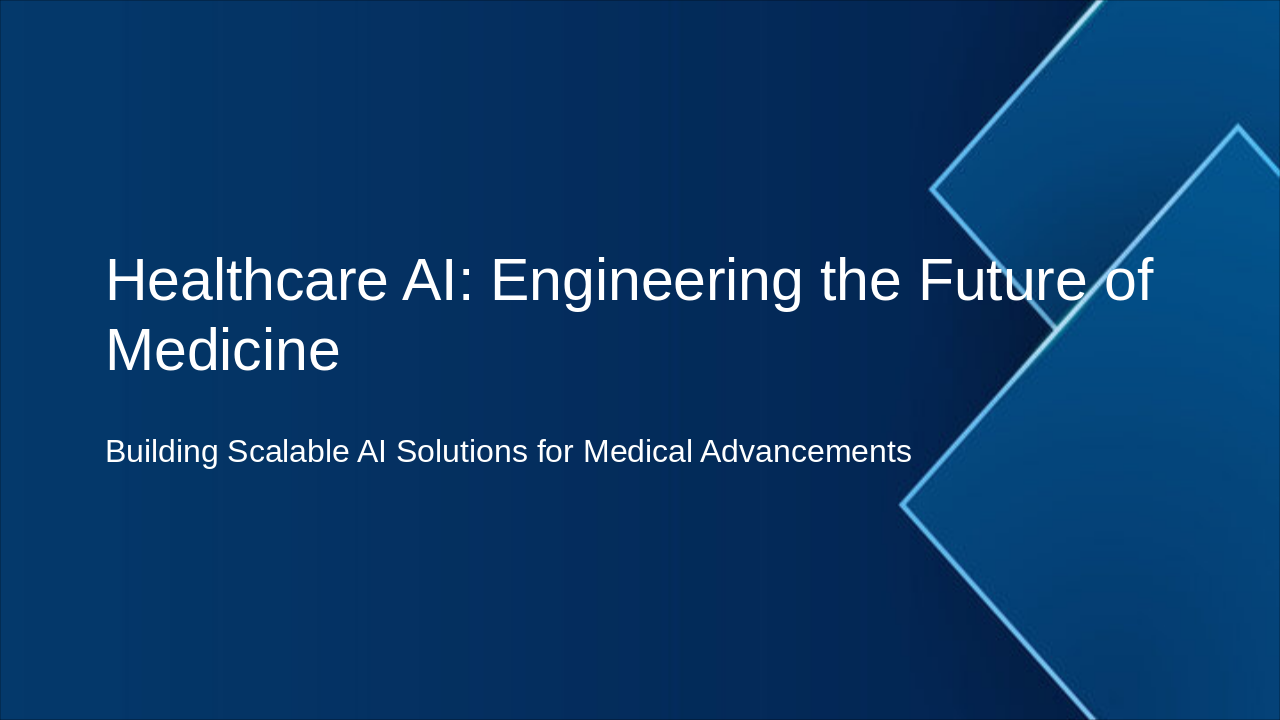 Healthcare AI: Engineering Medicine's Future