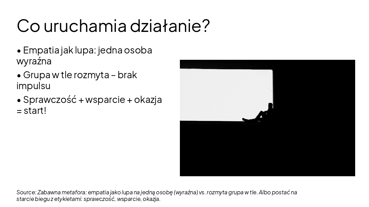 Slide 3 - Co uruchamia działanie?