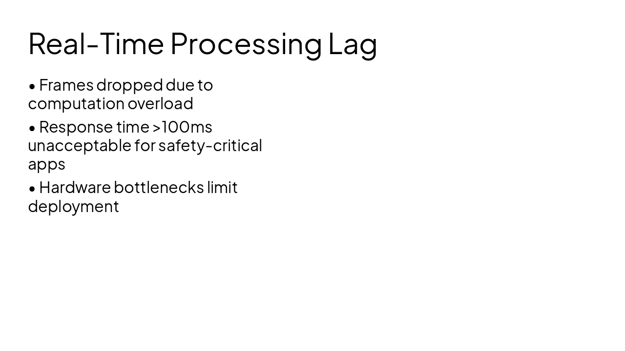 Slide 13 - Real-Time Processing Lag