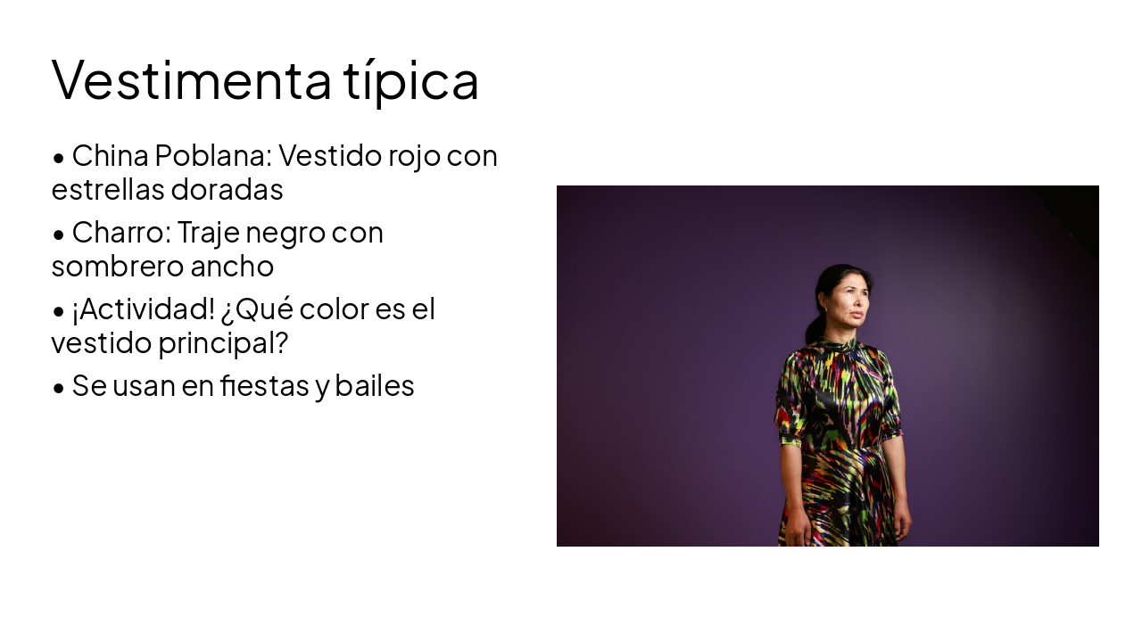 Slide 6 - Vestimenta típica