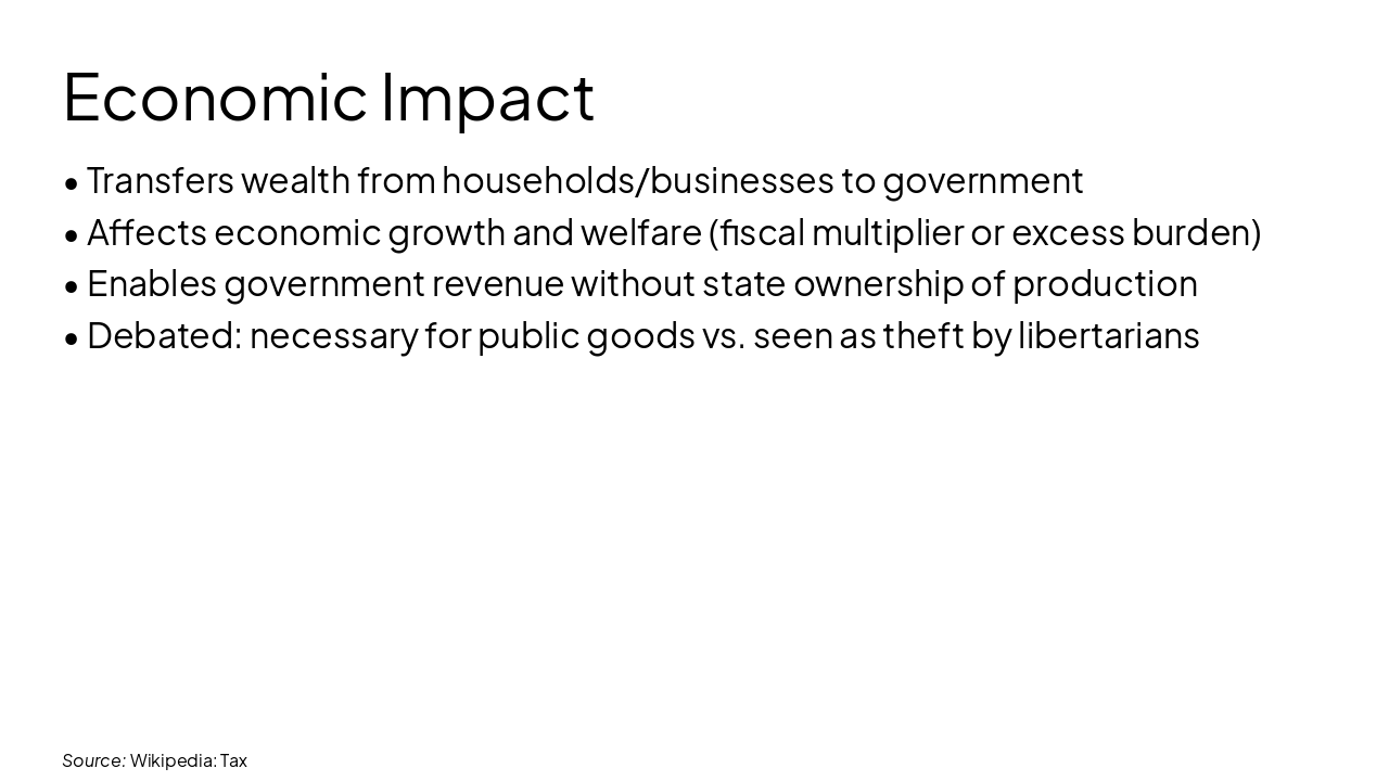 Slide 8 - Economic Impact
