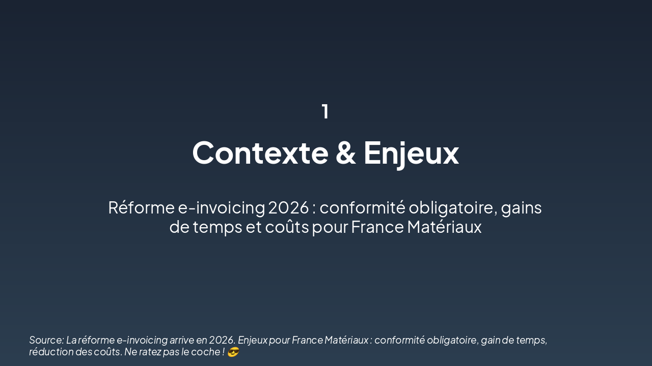 Summeo: Facture Électronique pour France Matériaux