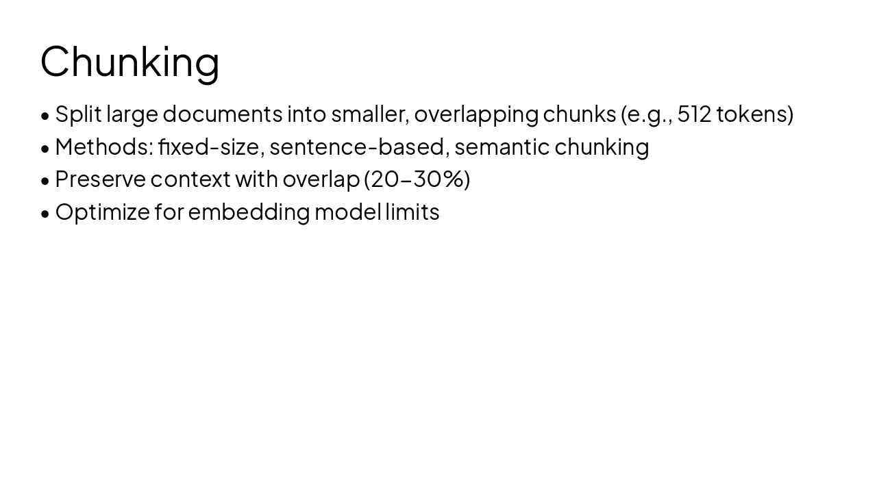 Slide 4 - Chunking