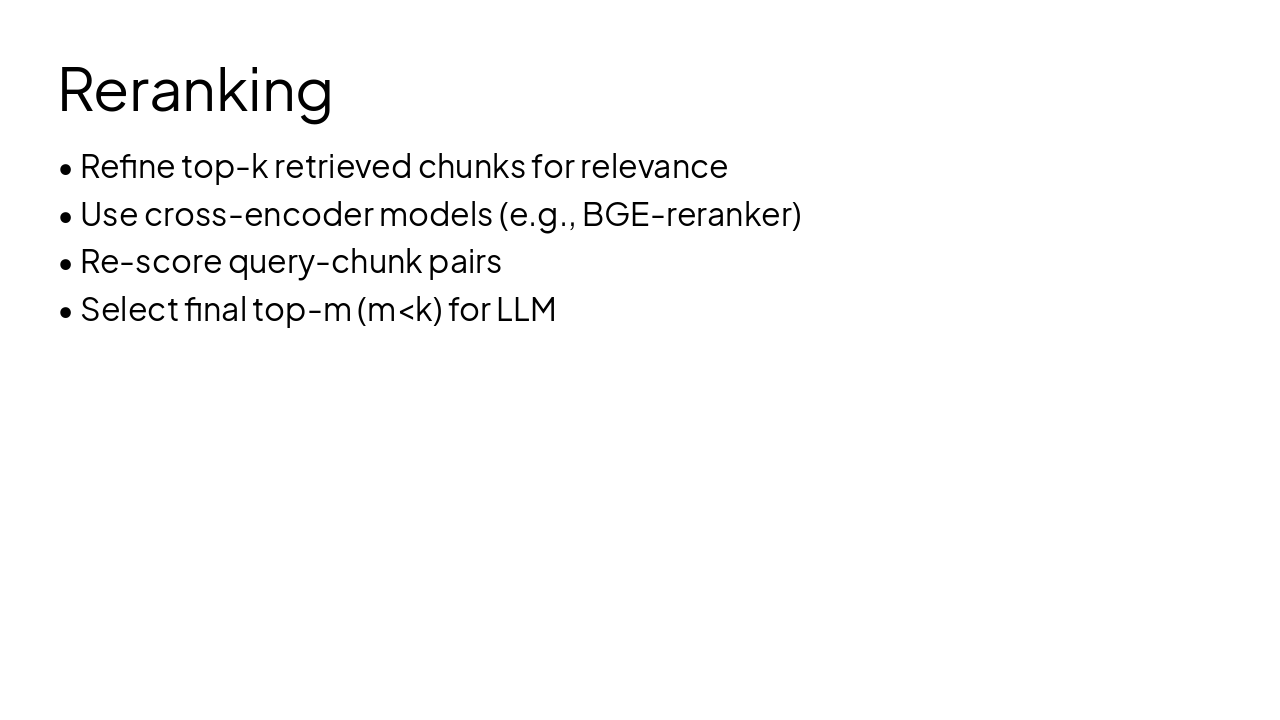 Slide 7 - Reranking
