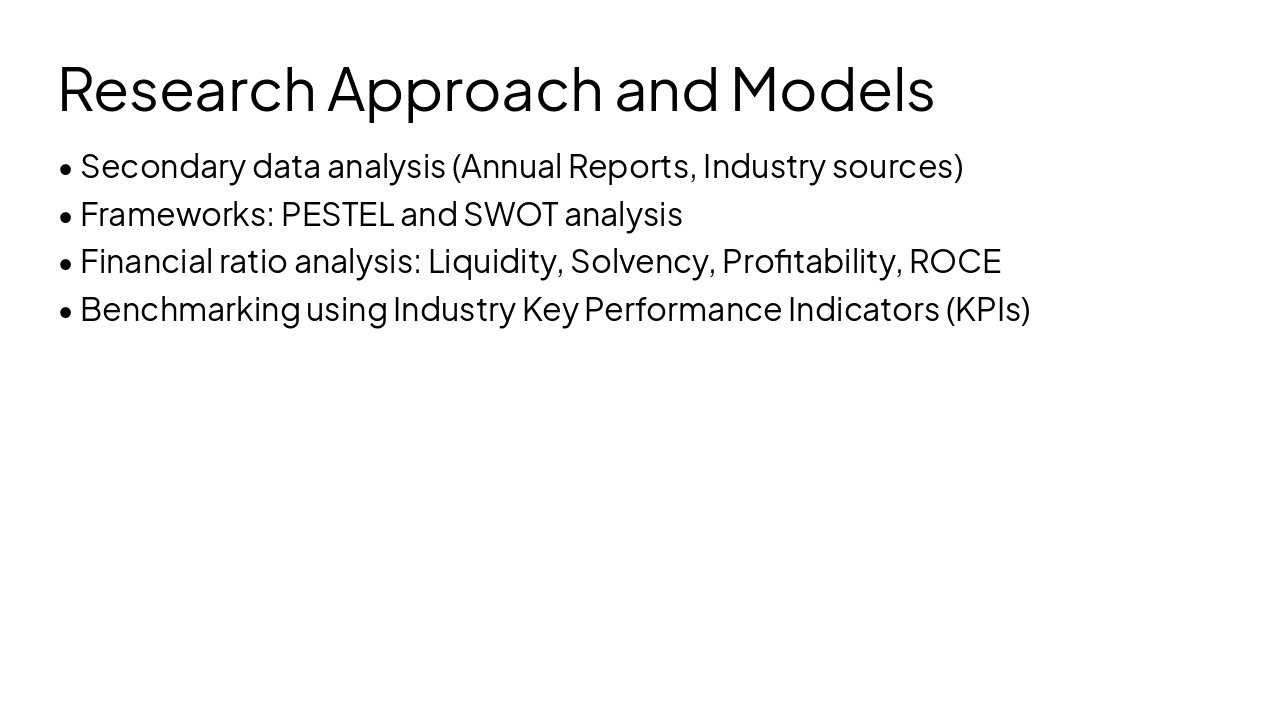 Slide 4 - Research Approach and Models
