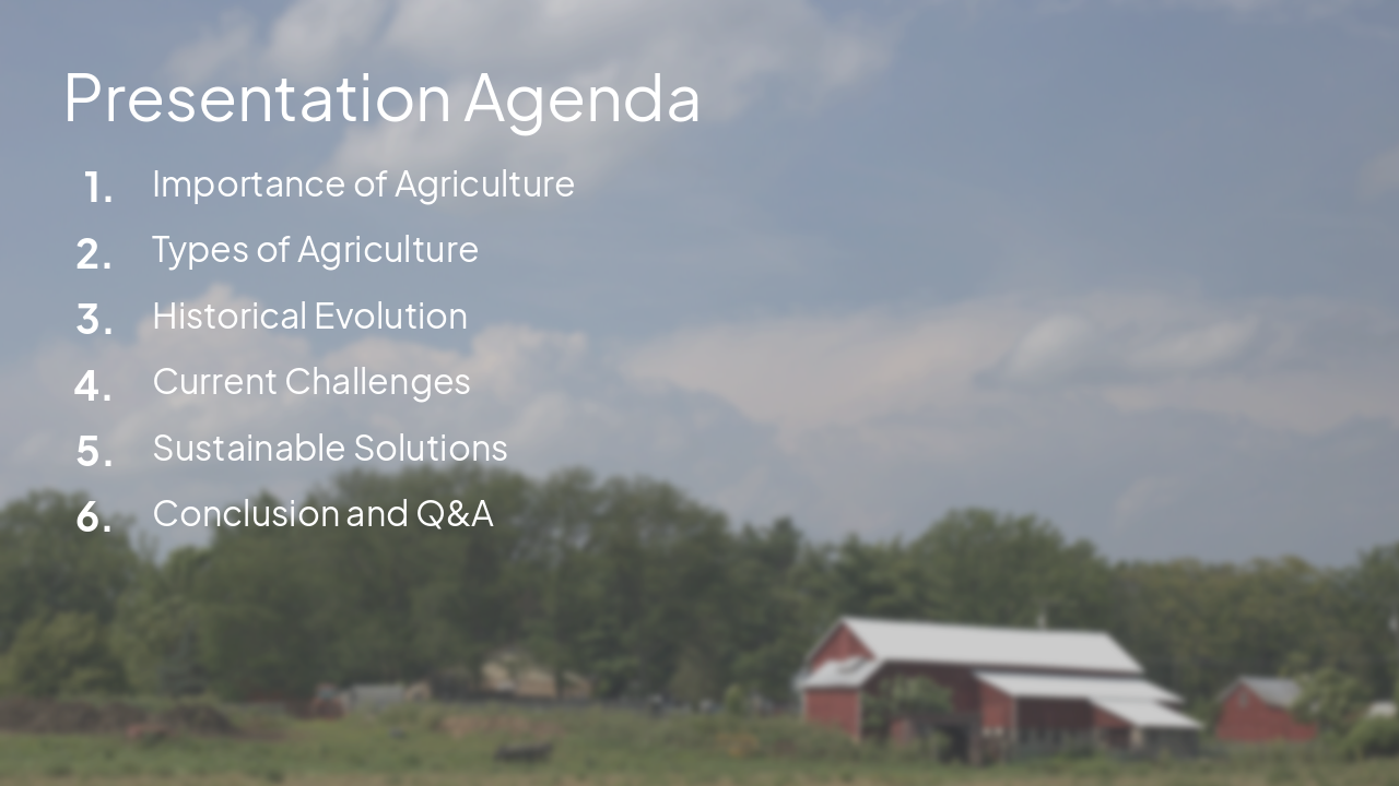 Slide 2 - Presentation Agenda