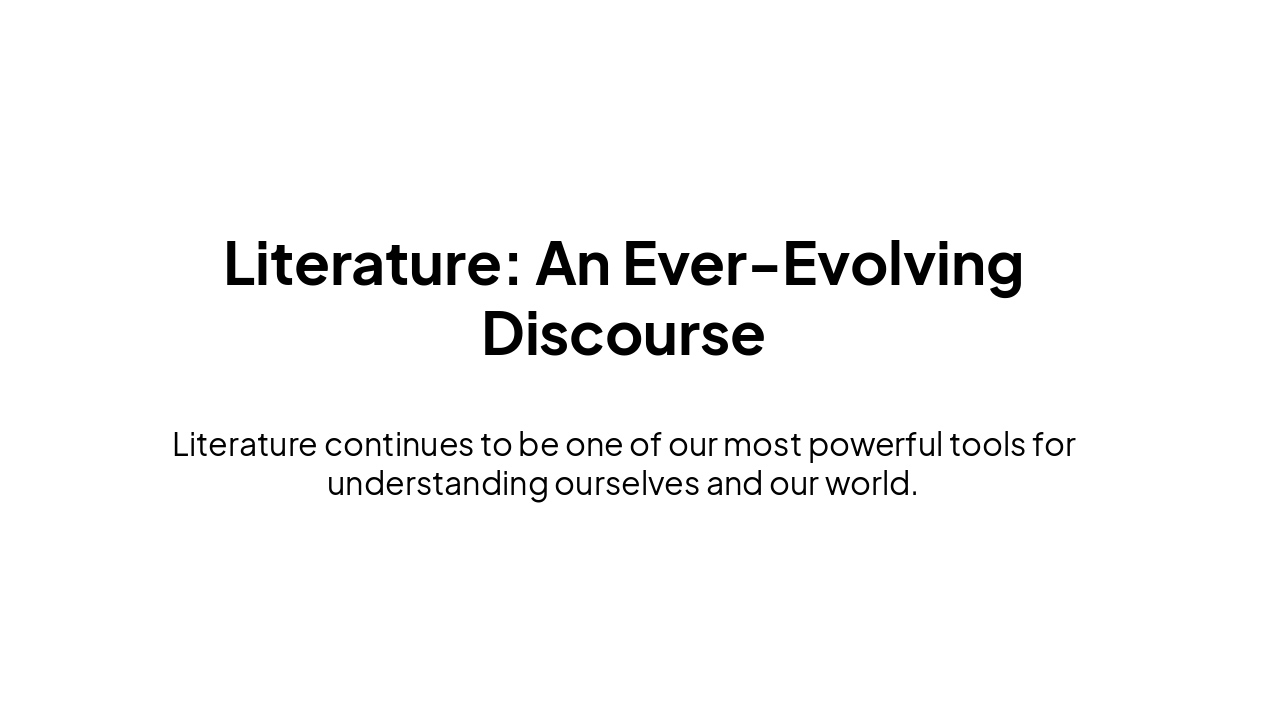 Slide 12 - Conclusion