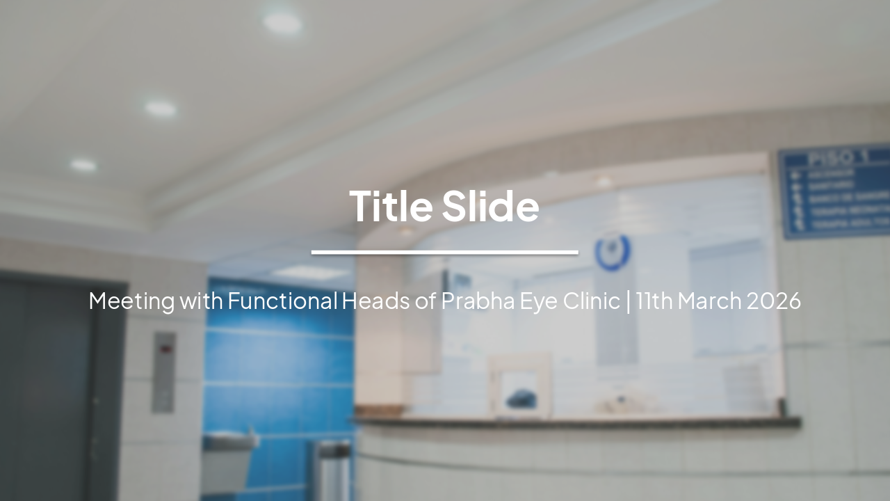 Slide 1 - Title Slide