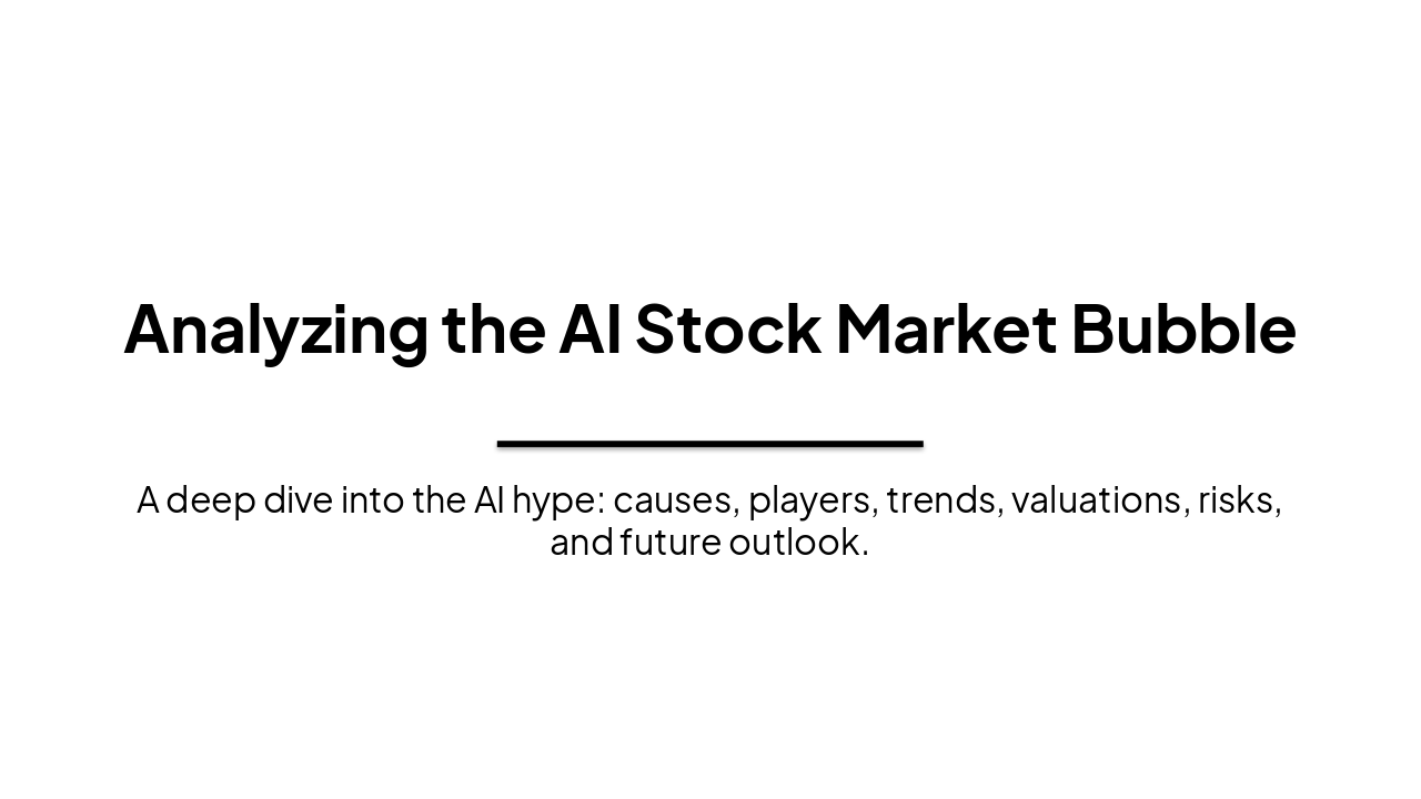 AI Stock Bubble: Hype or Bust? (24 chars)