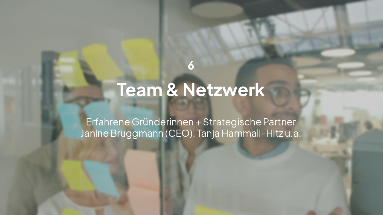Slide 16 - Team & Netzwerk