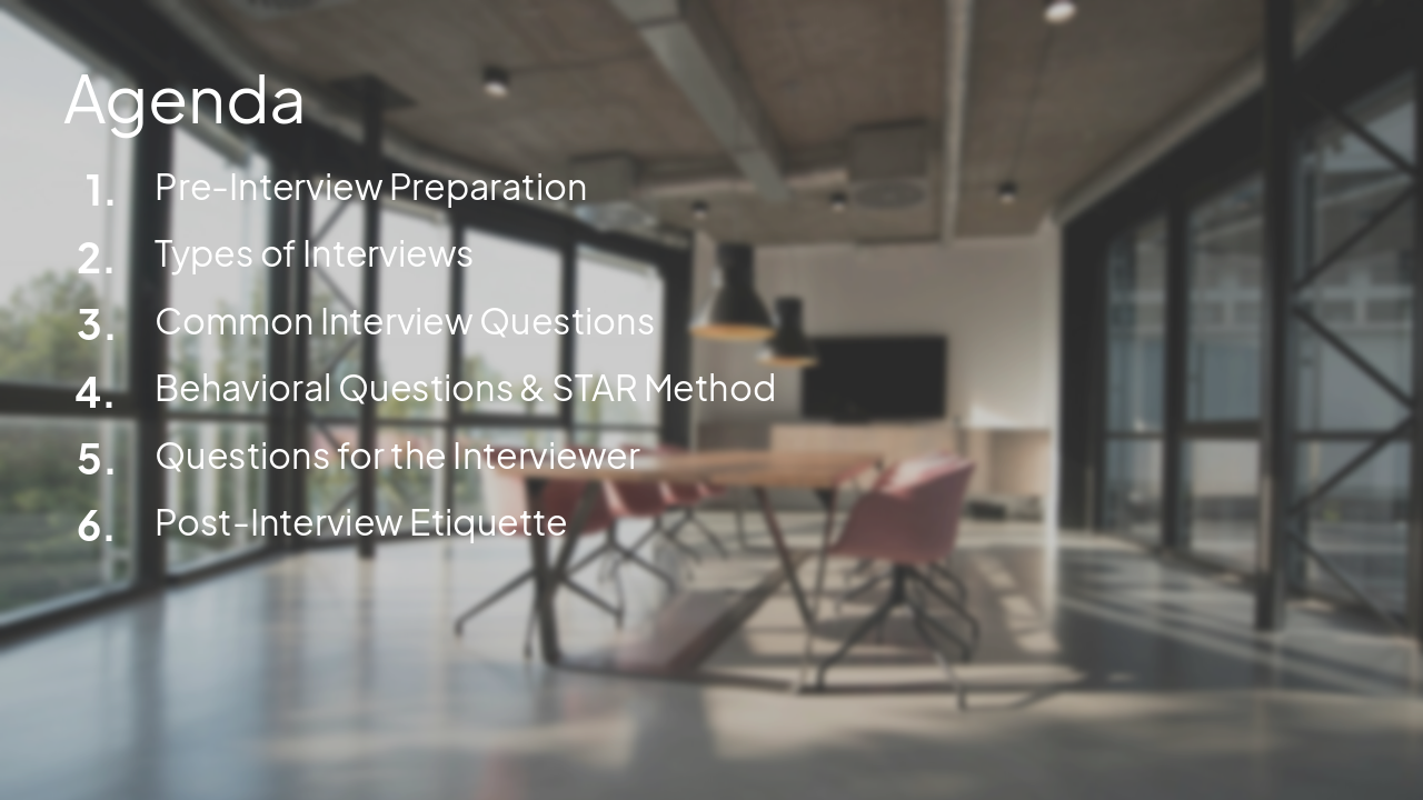Slide 4 - Agenda