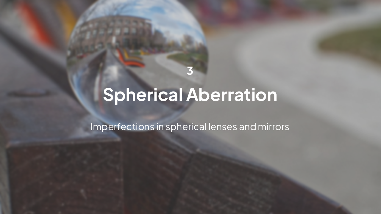 Slide 9 - Spherical Aberration