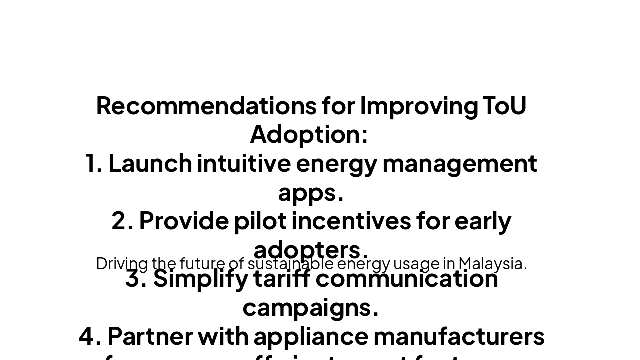 Slide 15 - Recommendations