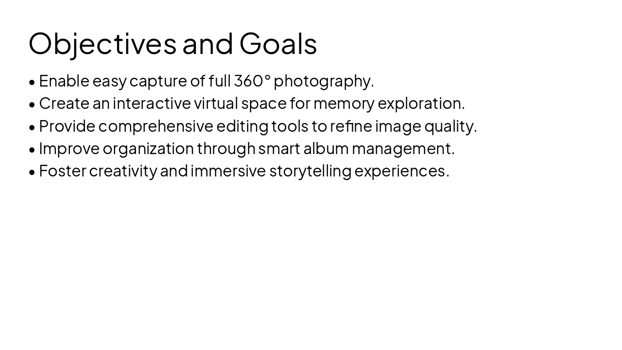 Slide 4 - Objectives and Goals