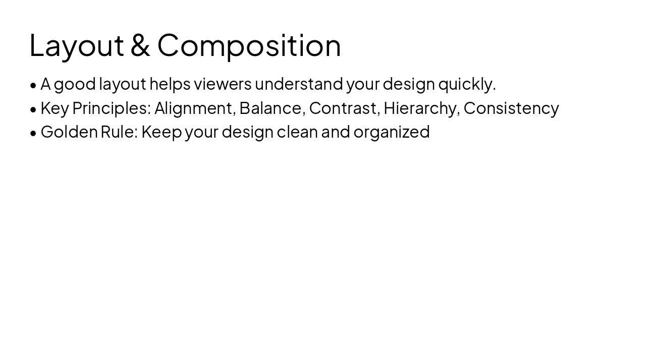 Slide 11 - Layout & Composition