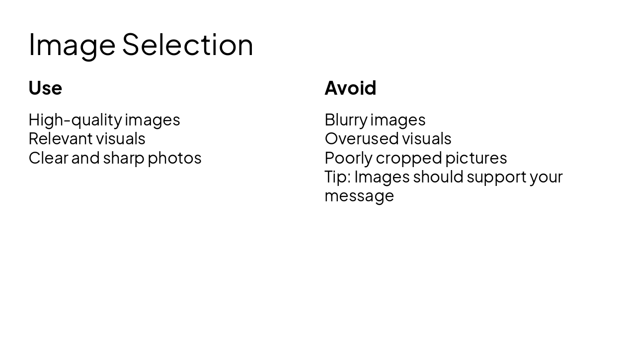 Slide 13 - Image Selection