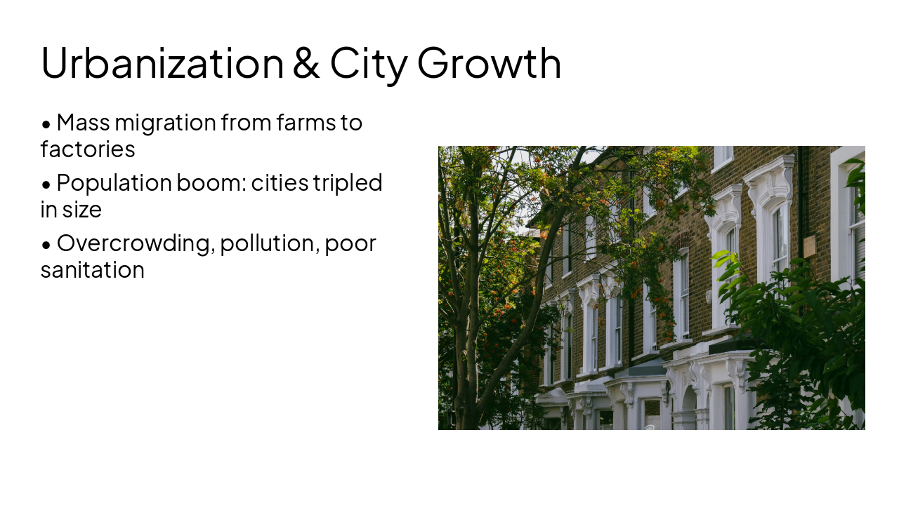 Slide 5 - Urbanization & City Growth