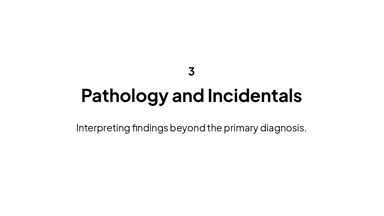 Slide 7 - Section 3: Diagnostic Interpretation