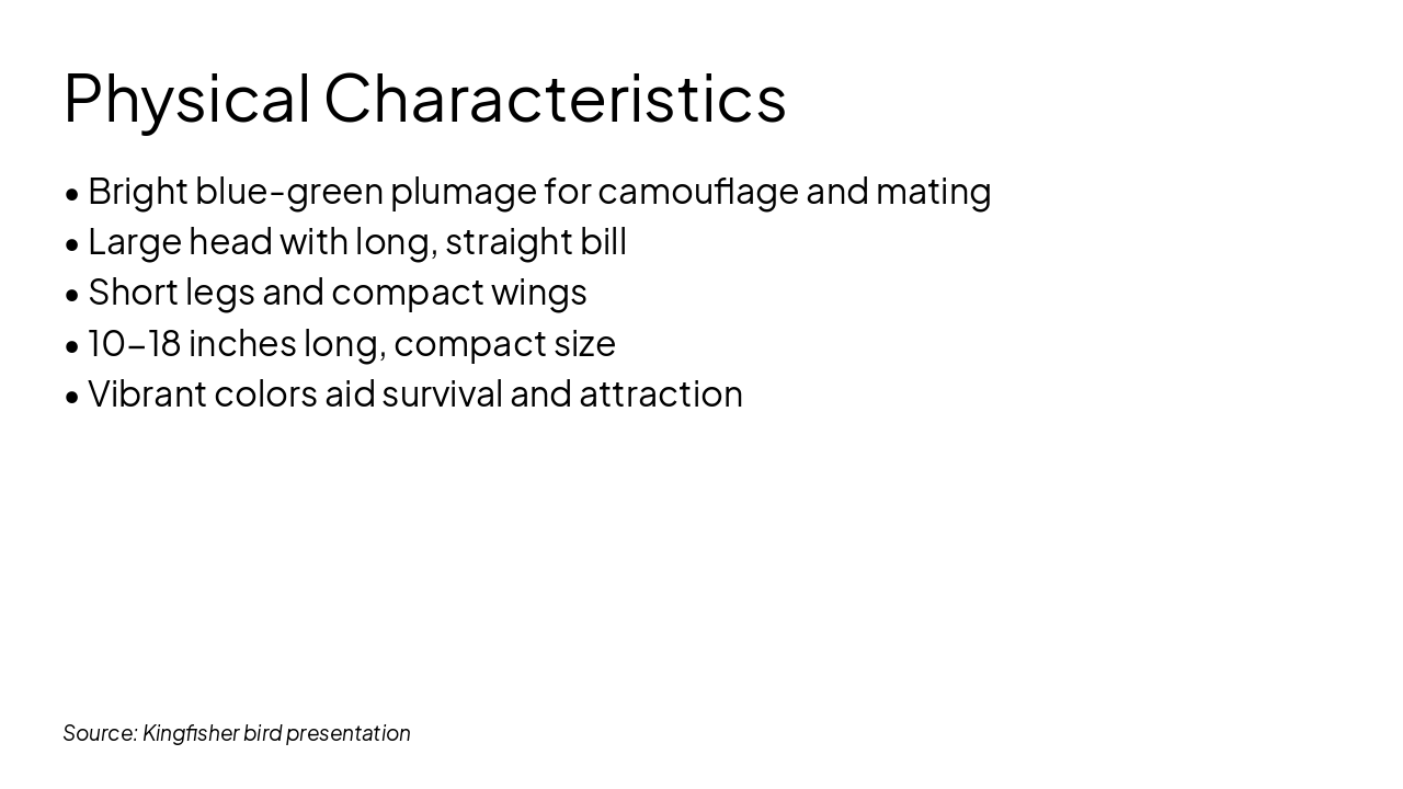 Slide 4 - Physical Characteristics