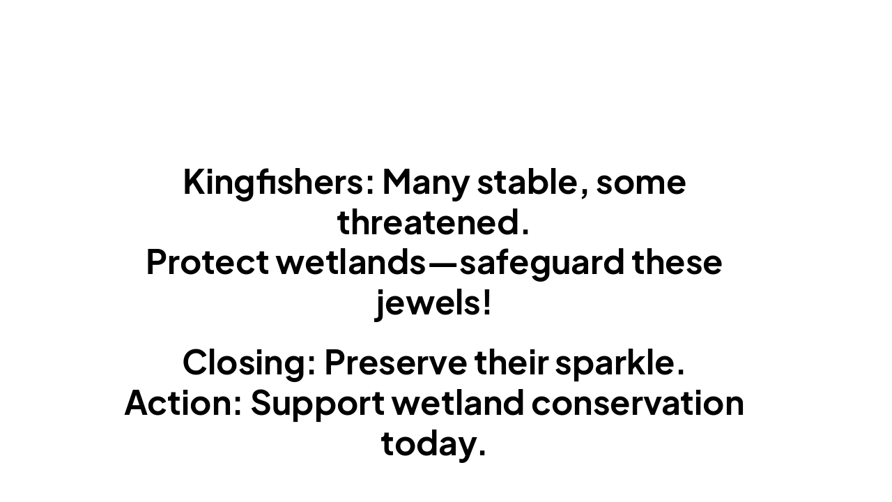 Slide 8 - Conservation Status