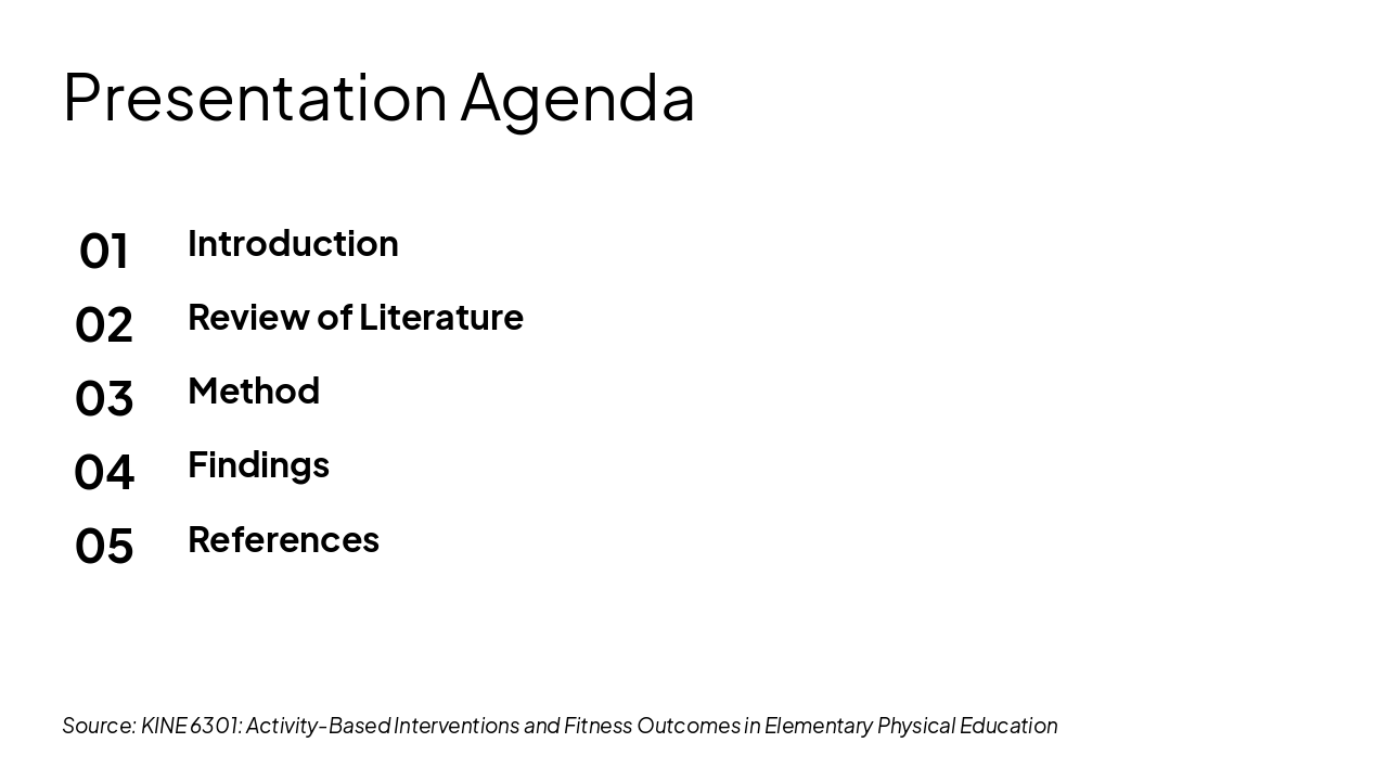 Slide 2 - Presentation Agenda