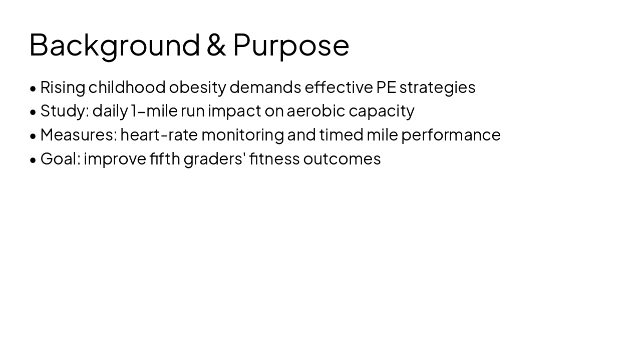 Slide 4 - Background & Purpose
