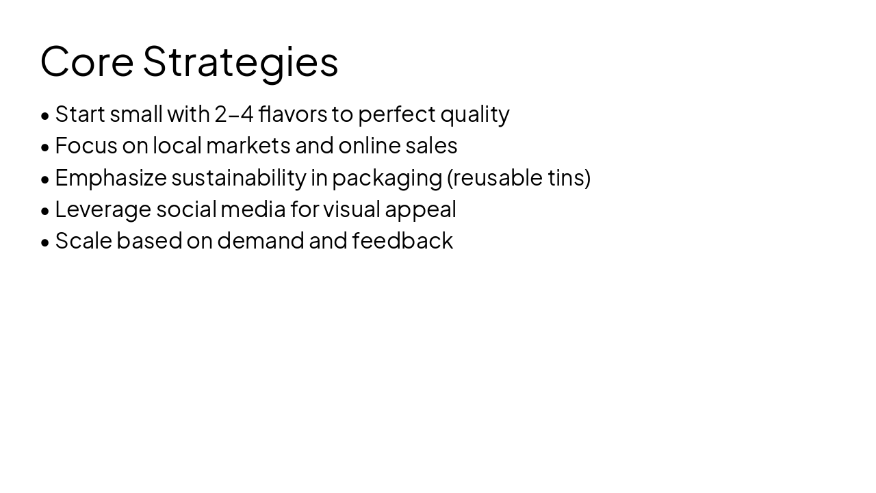 Slide 7 - Core Strategies