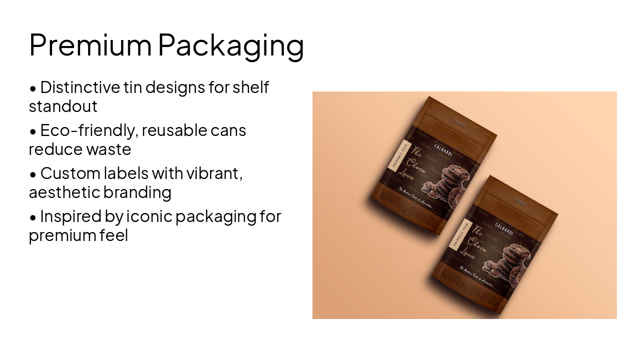 Slide 10 - Premium Packaging