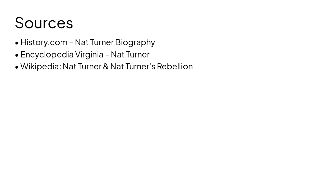 Slide 13 - Sources