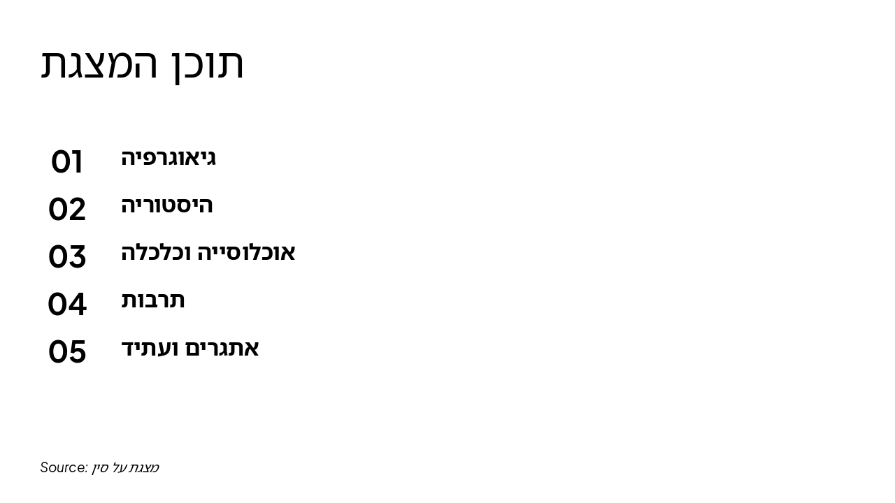 Slide 2 - תוכן המצגת