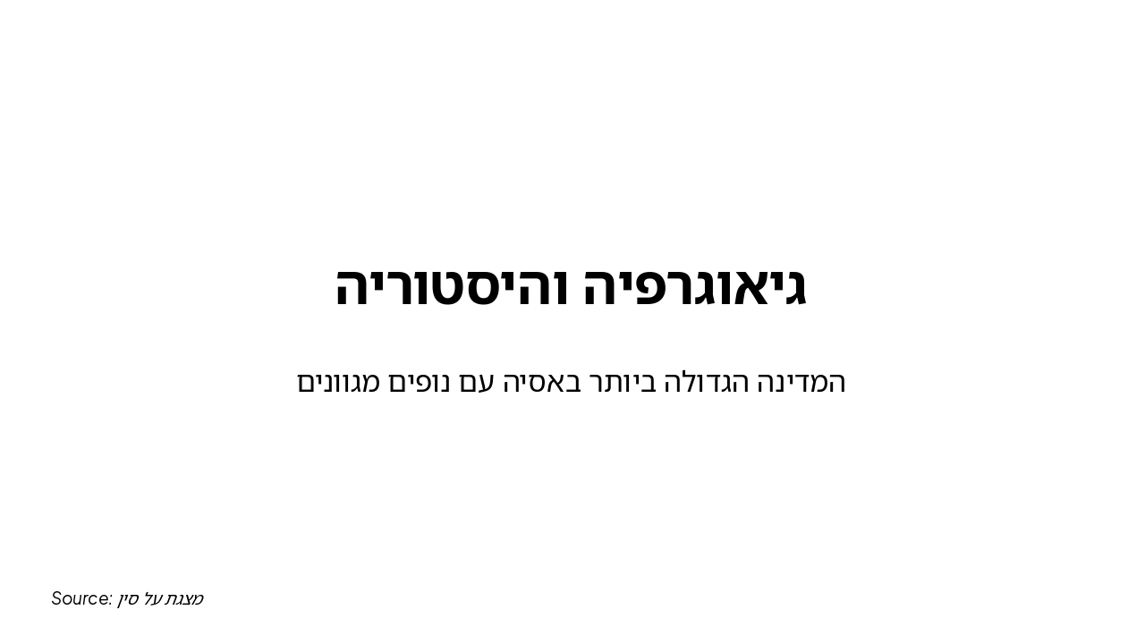 Slide 3 - גיאוגרפיה והיסטוריה