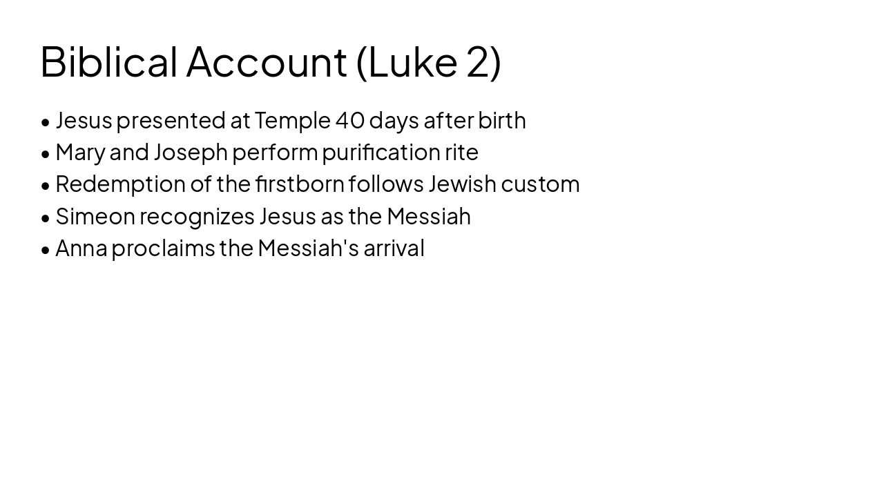 Slide 3 - Biblical Account (Luke 2)