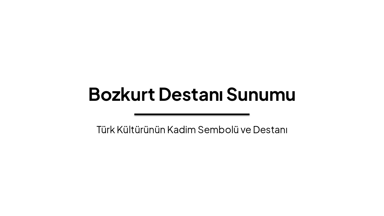 Bozkurt Destanı: Türk Mitolojisinin Sembolü